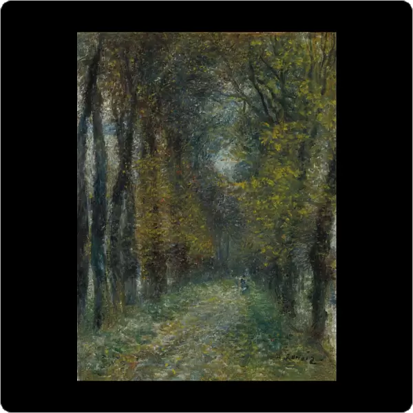 L allee couverte, 1872. Artist: Renoir, Pierre Auguste (1841-1919)