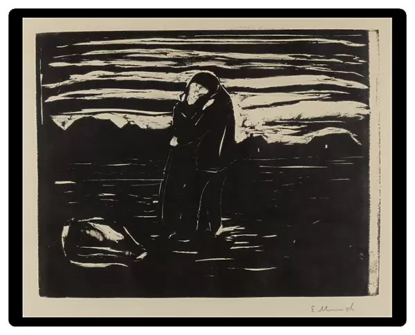 Kiss in the Field, 1905. Artist: Munch, Edvard (1863-1944)