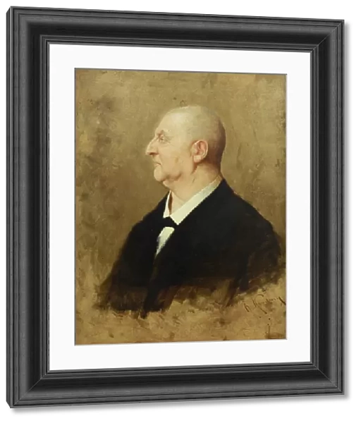 Portrait of Anton Bruckner (1824-1896), 1885