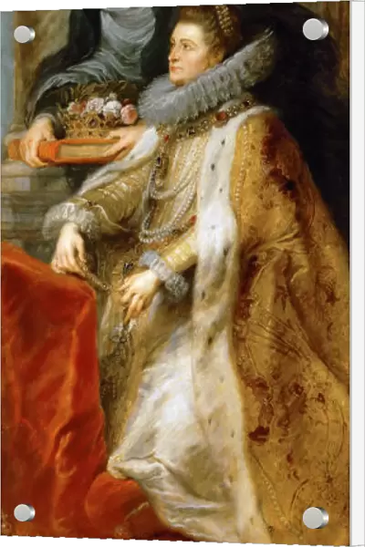 Infanta Isabel Clara Eugenia. Right side panel of the Ildefonso Altarpiece