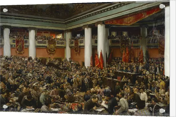 The festive opening of the Second Congress of the Communist International (Comintern), 1920-1924