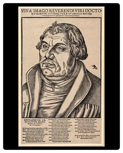 Portrait of Martin Luther (1483-1546), 1546
