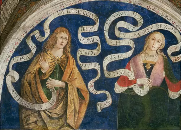 The Prophet Micah and the Tiburtine Sibyl, 1492-1495