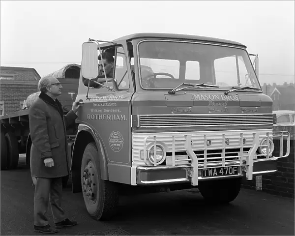 Ford D series lorry, 1967. Artist: Michael Walters