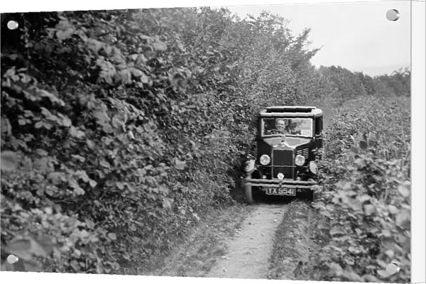 Standard Big Nine of GW Olive taking part in the North West London Motor Club Trial, 1 June 1929