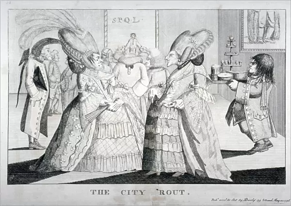 The City rout, 1776