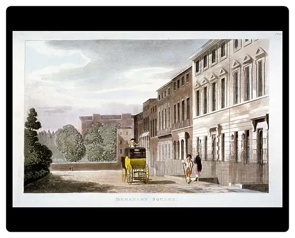 Berkeley Square, Mayfair, London, 1813
