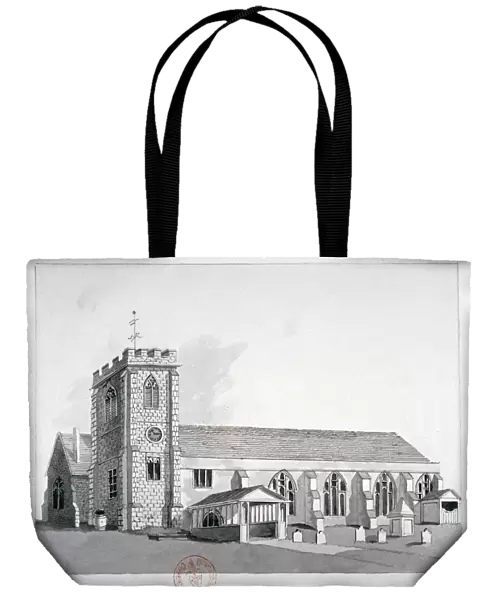 Church of St Edward the Confessor, Romford, Essex, c1800