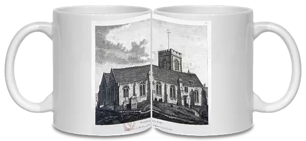 Church of St Edward the Confessor, Romford, Essex, 1809