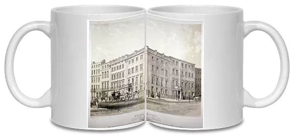 Mivarts Hotel, Brook Street, near Grosvenor Square, Westminster, London, c1850