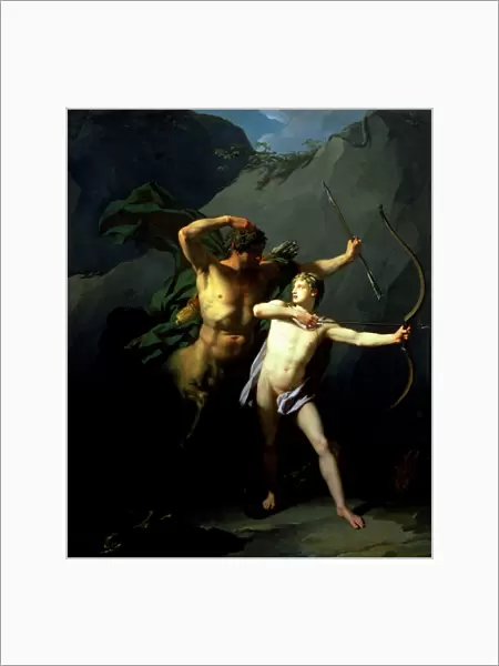 The Education of Achilles by Jean Baptiste Regnault
