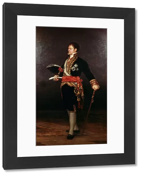 Duke of San Carlos, 1815, oil painting by Francisco de Goya