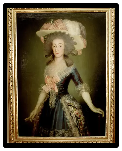 The Duchess of Osuna, oil by Francisco de Goya