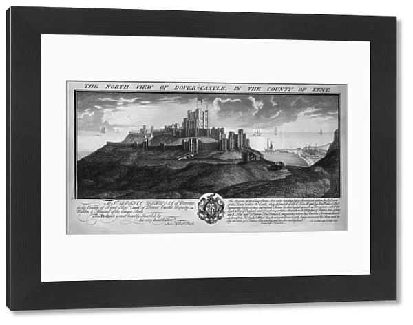 The North View of Dover-Castle, in the County of Kent. c1735. Artists: Samuel Buck