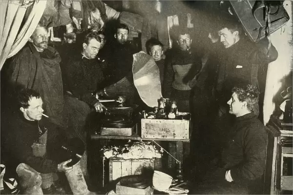Music in the Hut, c1908, (1909)