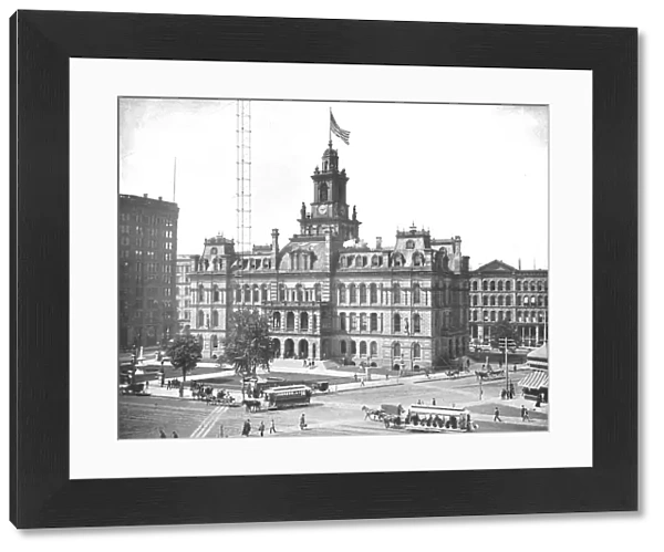City Hall, Detroit, Michigan, USA, c1900. Creator: Unknown
