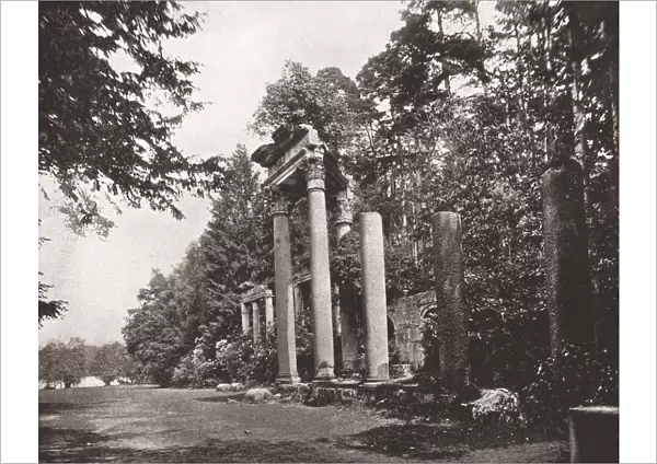 The Temple of Augustus at Virginia Water, Surrey, 1894. Creator: Unknown
