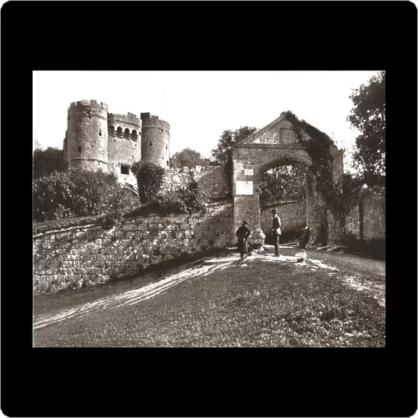Carisbrooke Castle, Isle of Wight, 1894. Creator: Unknown
