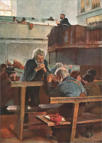 Primitive Methodists at Prayer, c1889, (c1902). Creator: Unknown