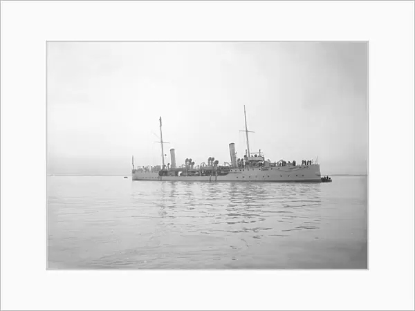 Spanish Gunboat, date unknown. Creator: Kirk & Sons of Cowes