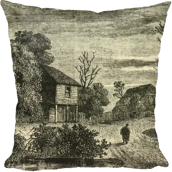 Margaret Finchs Cottage, Norwood in 1808, (c1878). Creator: Unknown