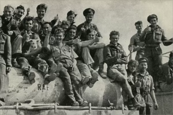 R. A. F. Ground Crews: Tripolitania, c1942-1943, (1945). Creator: Unknown