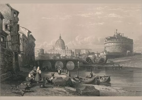 Rome, 1820s. Creator: Robert Sands