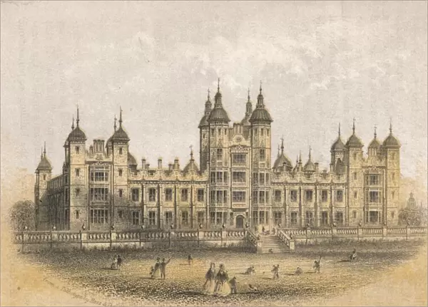 Donaldsons Hospital, mid-late 19th century. Creator: Unknown