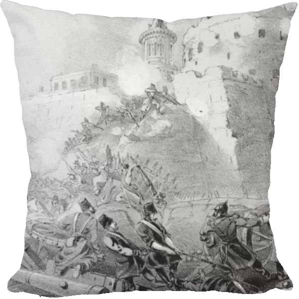 Siege of Sebastopol. Near Entrance of the French into the Town, c1850s. Creator: Unknown