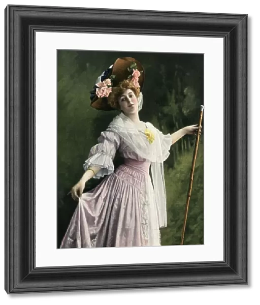 Mlle. Marthe Regnier, role de Jacqueline. - La Passerelle. - Vaudeville, 1904. Creator: Unknown
