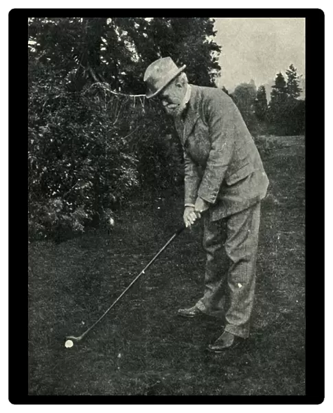 Lord Avebury Has Lately Taken To Golf, 1901. Creator: Unknown