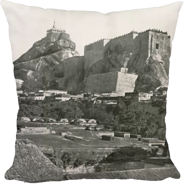 The Rock seen from the north, Trichinopoly, India, 1895. Creator: Unknown