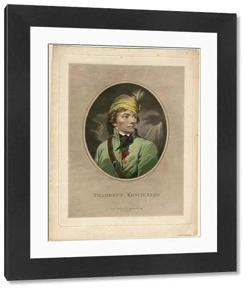 Portrait of Tadeusz Kosciuszko (1746-1817), 1795. Artist: Taubert, Gustav (1755-1837)