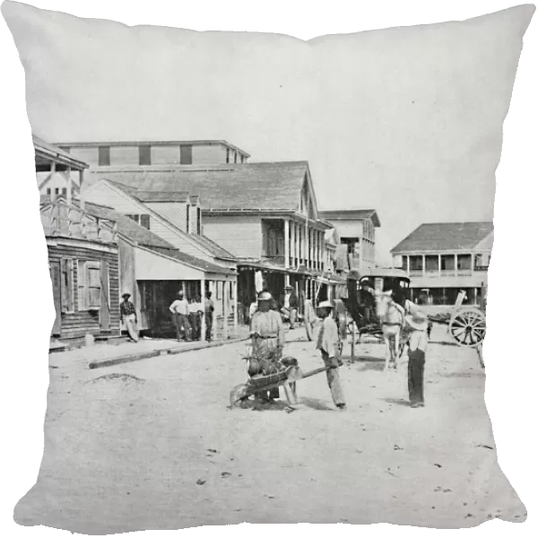 Street in Key West, Florida, c1897. Creator: Unknown