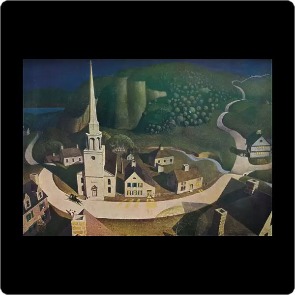 The Midnight Ride of Paul Revere, 1931, (1943). Creator: Grant DeVolson Wood