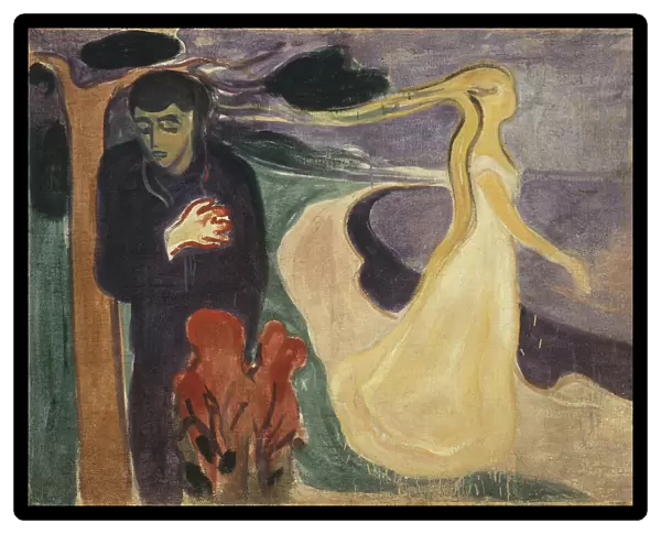 The Separation. Artist: Munch, Edvard (1863-1944)