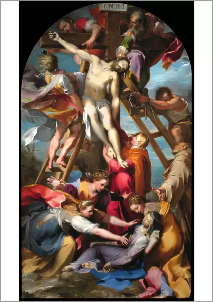 The Descent from the Cross, 1569. Creator: Barocci, Federigo (1528-1612)