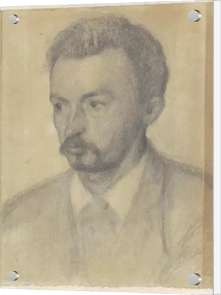 Self-Portrait, 1895. Creator: Hammershoi, Vilhelm (1864-1916)