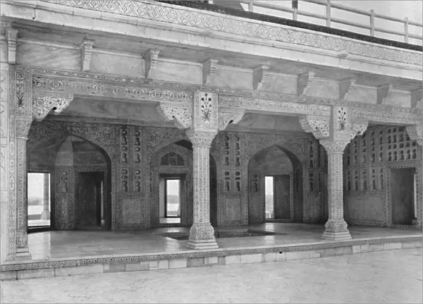 Agra. A Room in the Jasmine Tower, c1910. Creator: Unknown