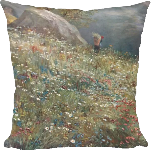 An Alpine Meadow, late 19th-early 20th century. Creator: John MacWhirter