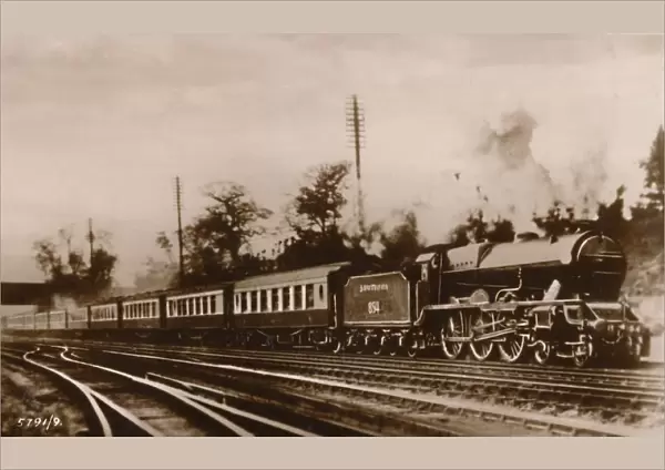 The Golden Arrow Service, Southern Railway, c1930. Creator: Unknown