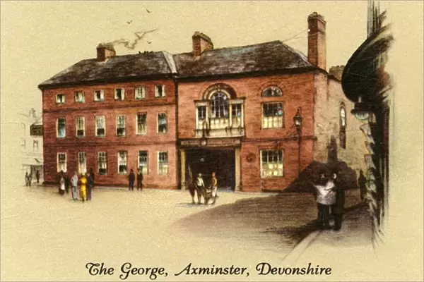 The George, Axminster, Devonshire, 1936. Creator: Unknown