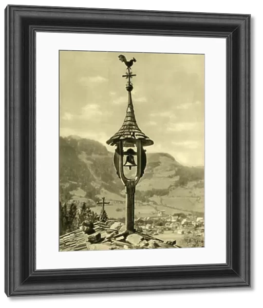 Church bell and weather vane, Kitzbühel, Tyrol, Austria, c1935. Creator: Unknown
