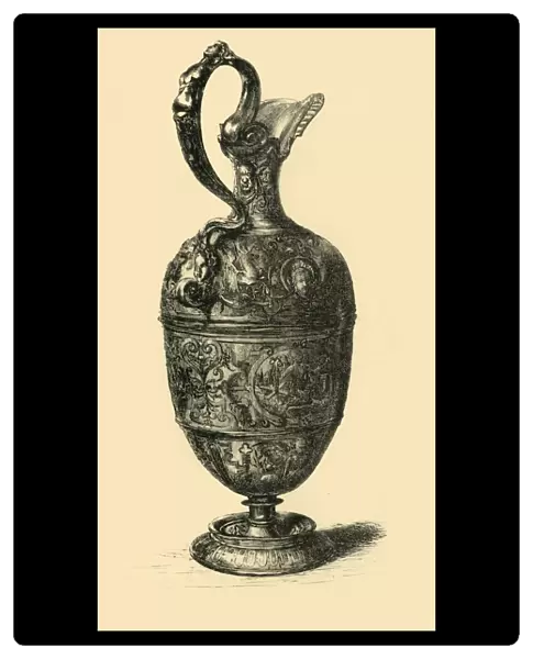 Pewter ewer, 1580-1600, (1881). Creator: W. W. McCarty