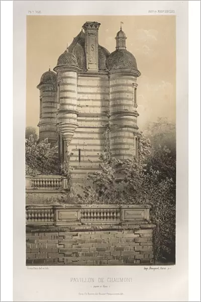 Pl. 76, Pavillon De Chaumont (Saone et Loire), 1860. Creator: Victor Petit (French