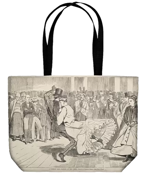 A Parisian Ball - Dancing at the Casino, 1867. Creator: Winslow Homer (American, 1836-1910)