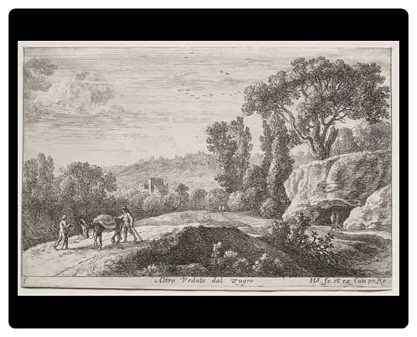 Views of Rome: Second View of Zugro. Creator: Herman van Swanevelt (Dutch, c. 1600-1655)
