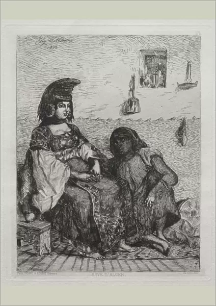 Juive dAlger. Creator: Eugene Delacroix (French, 1798-1863)