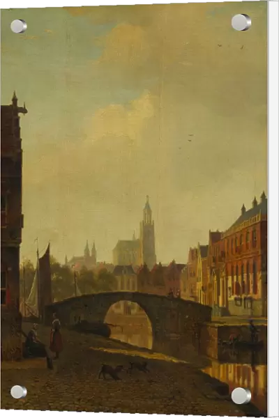 Imaginary View of Arnhem, late 1830s. Creator: George Andries Roth (Dutch, 1809-1887)