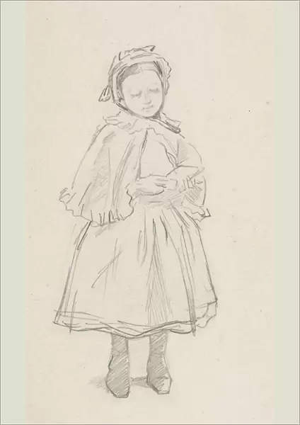 Study for a Little Girl. Creator: Charles Samuel Keene (British, 1823-1891)